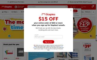 Staples Print & Marketing Services