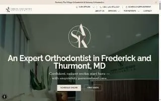 ASK Orthodontics (Formerly The Village Orthodontist) website