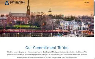 Bay Capital Mortgage Corporation of Ballenger Creek website