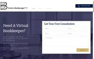Business Bookkeeper USA website