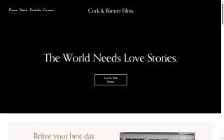 Cork and Banner Films website