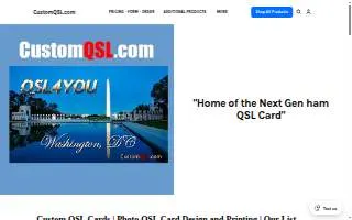 CustomQSL.com website