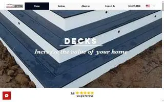 Deck Tekton Construction, LLC website