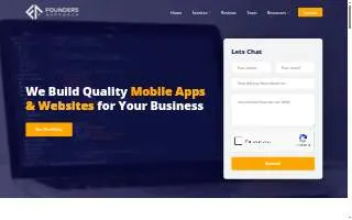 Founders Approach - Mobile Apps & Web Developers website