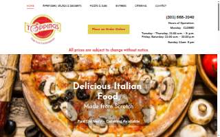 Toppings Pizza Company