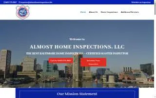 Almost Home Inspections, LLC website