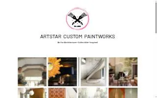 Artstar Custom Paintworks website