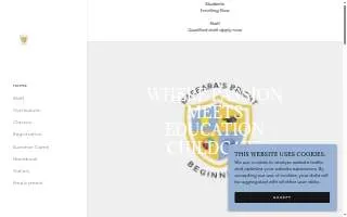 Barbara’s Bright Beginnings website
