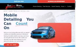 Best Care Mobile Detail website