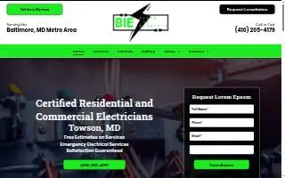 Black Ink Electric website