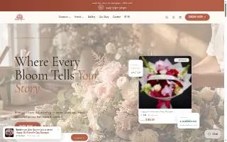 Blooming Treasure website