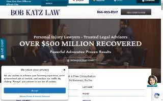 Bob Katz Law of Baltimore website