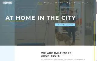 EastWing Architects of Baltimore website