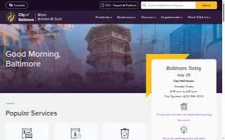 Fallsway Impound Lot website