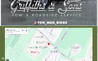 Griffiths & Sons Towing of Baltimore website