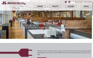 Hirsch Electric of Baltimore website