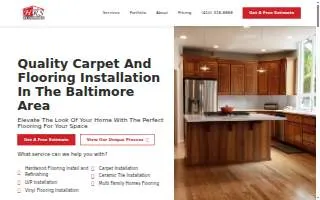 HRS Flooring website