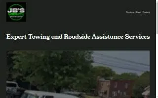JBs Towing & Transport LLC website