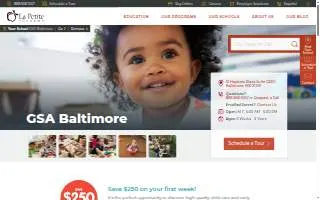 La Petite Academy of Baltimore website