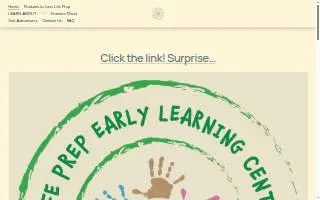Life Prep Early Learning Centers website