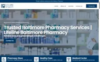LIFELINE BALTIMORE PHARMACY website
