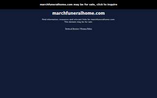 March Funeral Home
