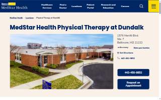 MedStar Health: Physical Therapy at Dundalk of Baltimore