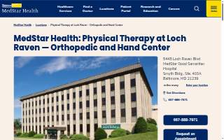 MedStar Health: Physical Therapy at Loch Raven - Orthopedic and Hand Center