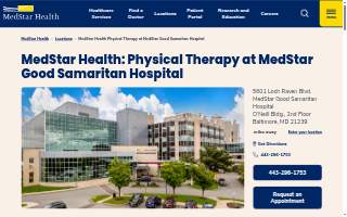 MedStar Health: Physical Therapy at MedStar Good Samaritan Hospital