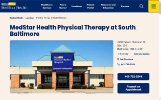 MedStar Health: Physical Therapy at South Baltimore