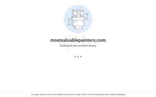 Most Valuable Painters