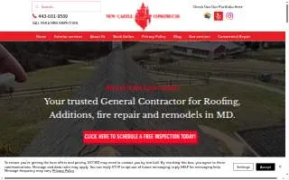 New Castle Constructs website