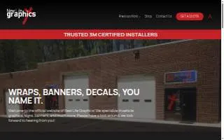 New Life Graphics of Baltimore website