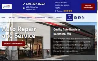 Olympic Auto & Truck Service LLC website