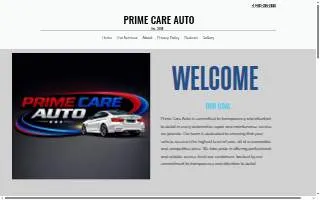 Prime Care Auto, LLC of Baltimore website