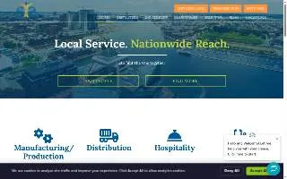 SI Staffing of Baltimore website