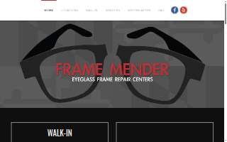 The Frame Mender While-U-Wait Eyeglass Repairs