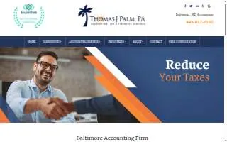 Thomas J. Palm, PA of Baltimore website