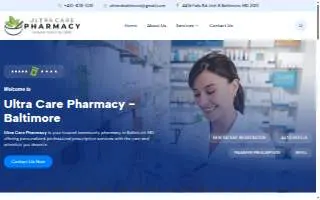 Ultra Care Pharmacy of Baltimore website