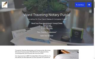 Ward Traveling Notary Public