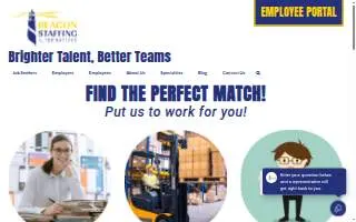 Beacon Staffing Alternatives website