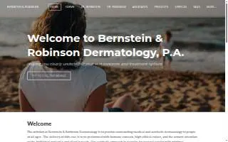Bernstein & Robinson Dermatology website