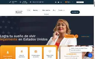 Canto Legal - Immigration Attorneys website