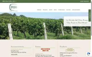Fiore Winery & Distillery of Bel Air website