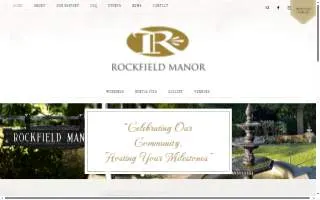 Rockfield Manor website