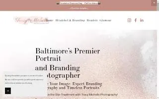 Tracy Michelle Photography website
