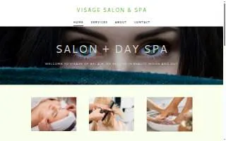 Visage Salon website