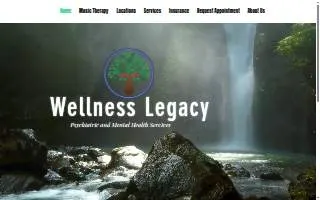 Wellness Legacy website