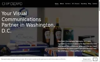 Chip Dizard Studios website