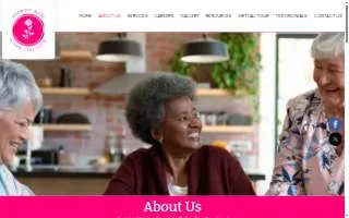 Harmony Rose Senior Care Living website